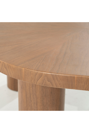 Organic-Shaped Walnut Dining Table | Eleonora Bobbie | OROA.com