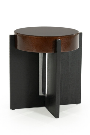 Shell Painting Side Table | Eleonora Juliet | OROA.com