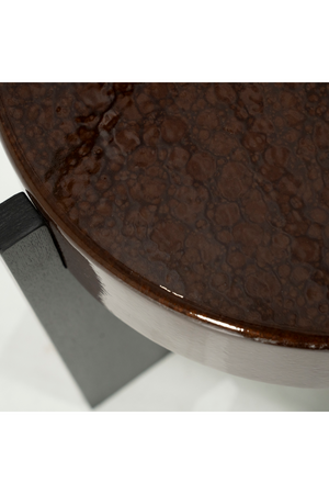 Shell Painting Side Table | Eleonora Juliet | OROA.com