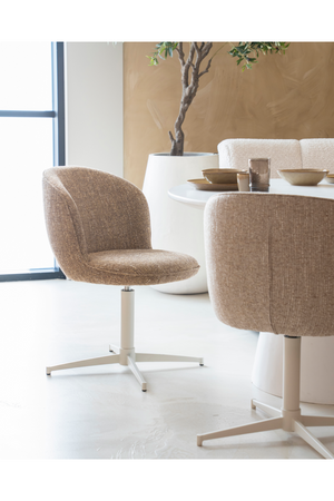 Curved Back Swivel Chair | Eleonora Molly | OROA.com