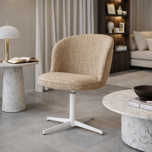   Curved Back Swivel Chair | Oroa.com