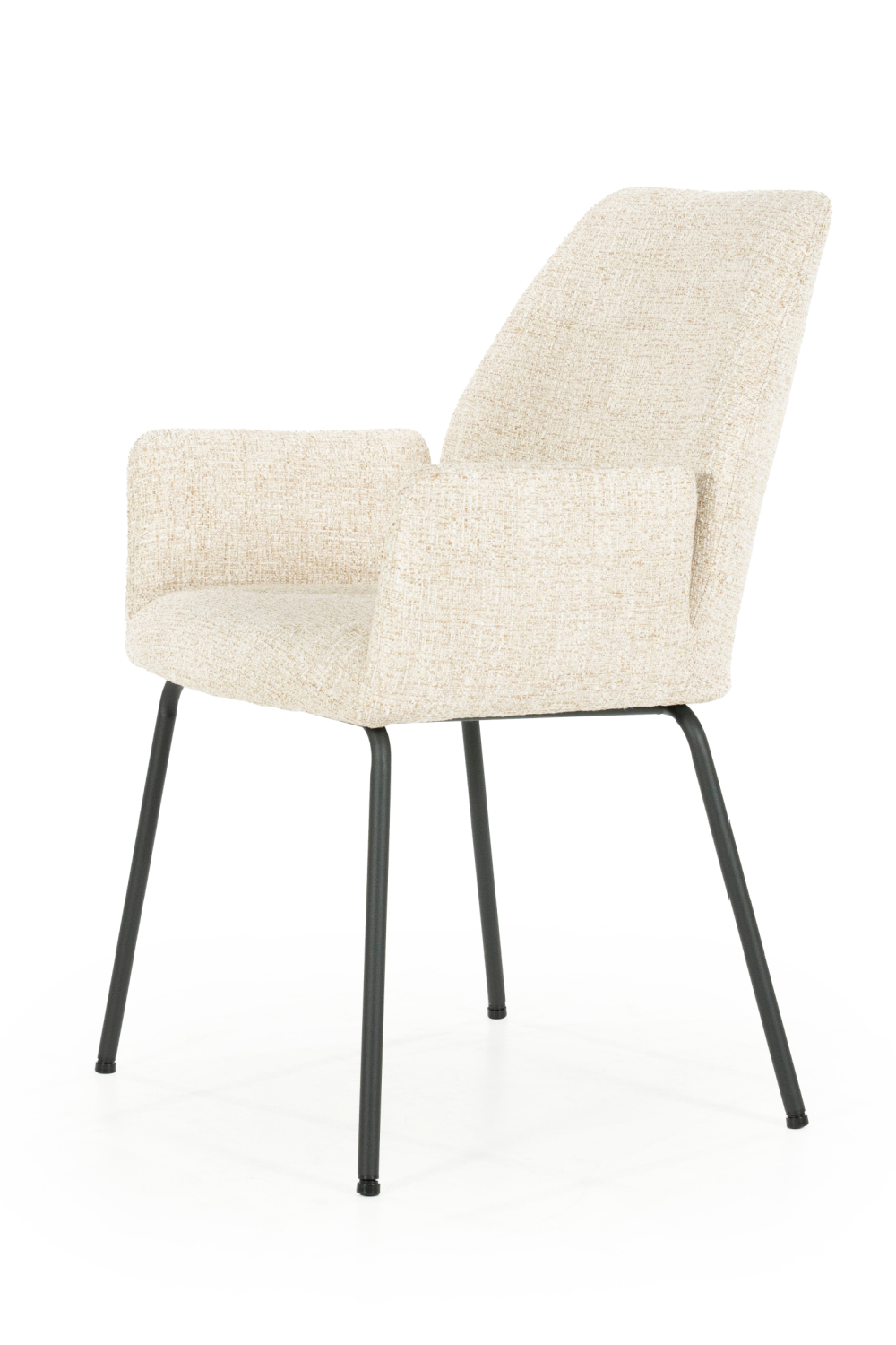 Fabric Upholstered Dining Armchair | Eleonora Indy | OROA.com