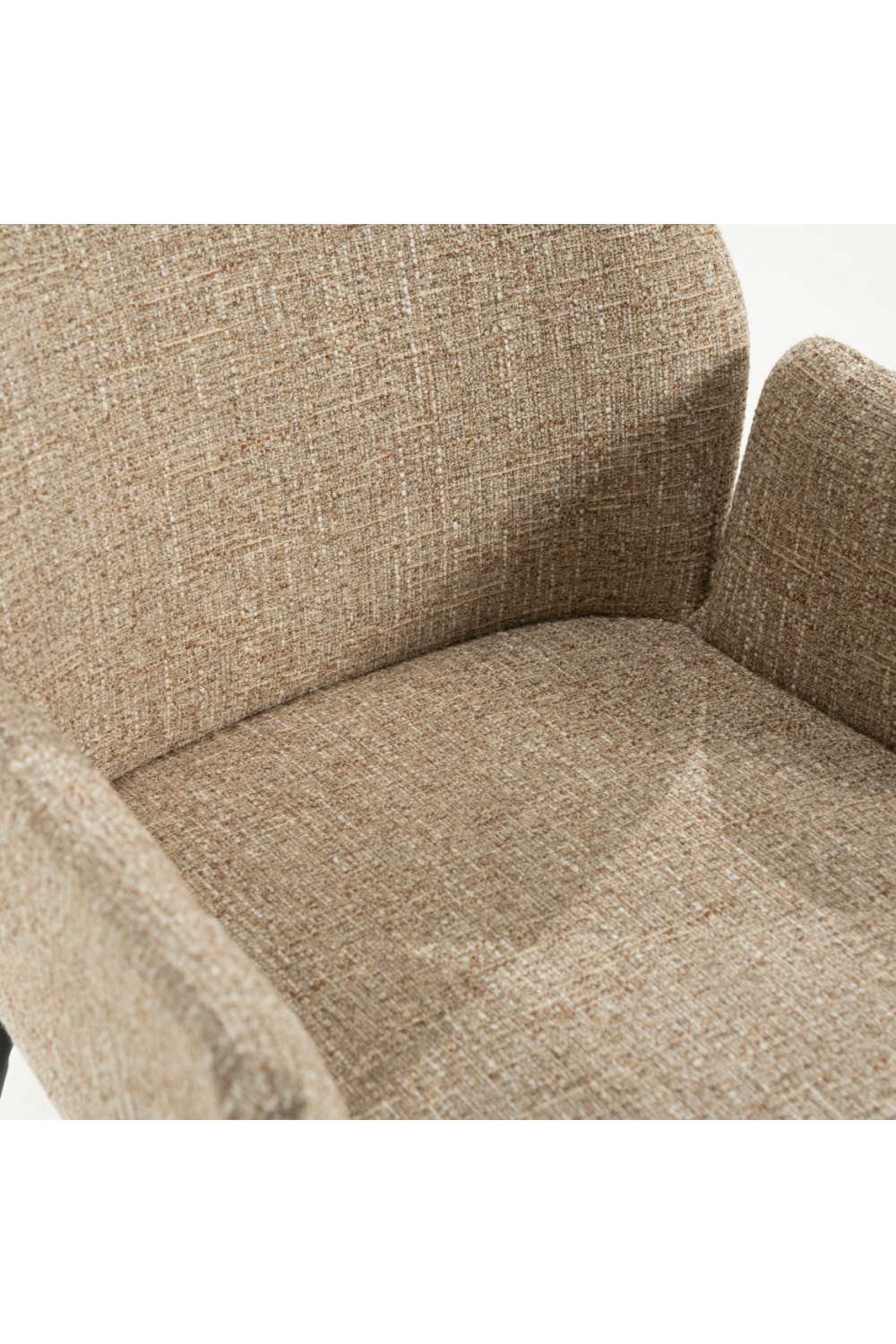 Fabric Upholstered Dining Armchair | Eleonora Indy | OROA.com