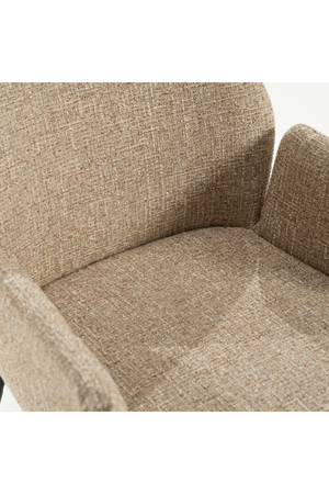 Fabric Upholstered Dining Armchair | Eleonora Indy | OROA.com