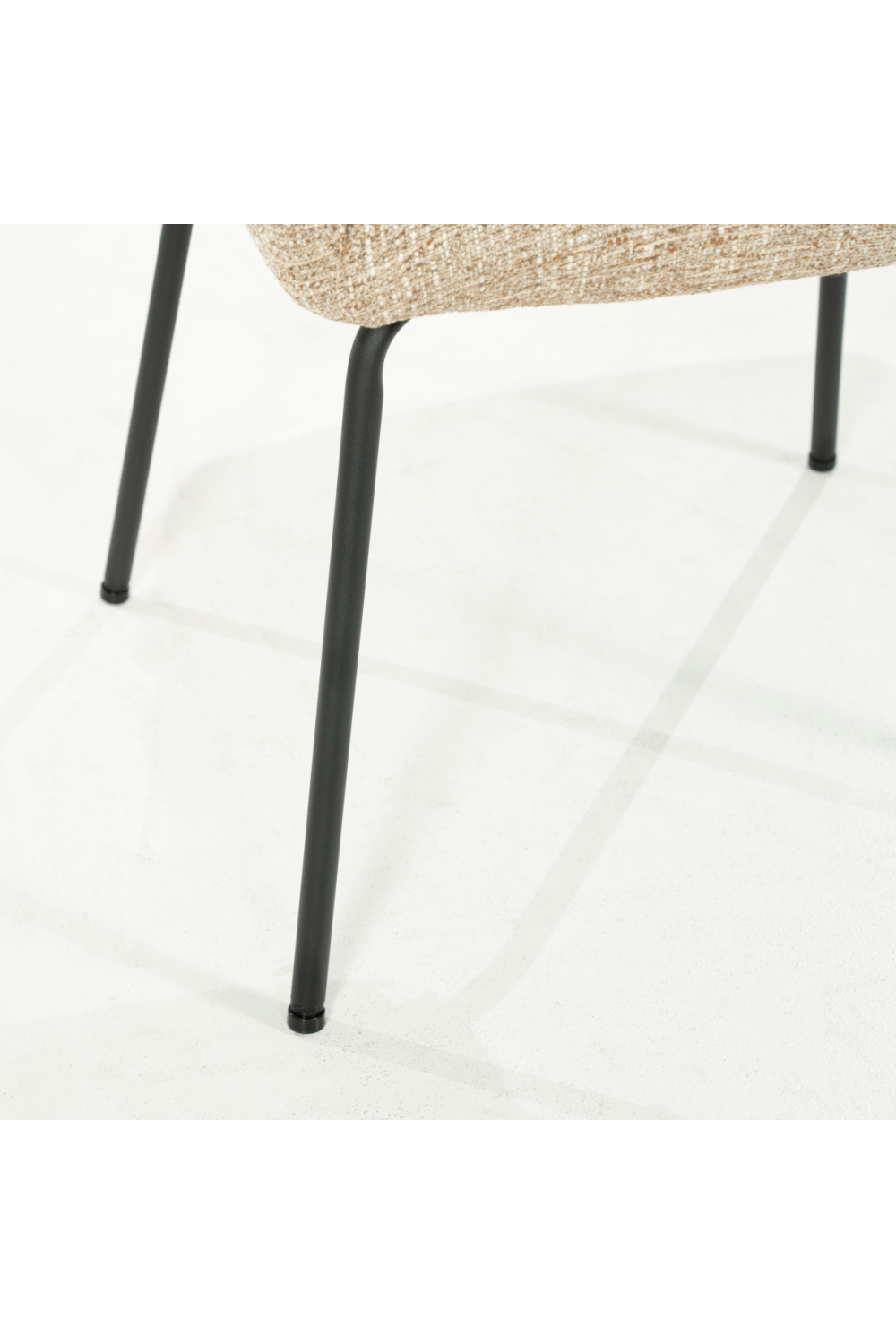 Fabric Upholstered Dining Armchair | Eleonora Indy | OROA.com