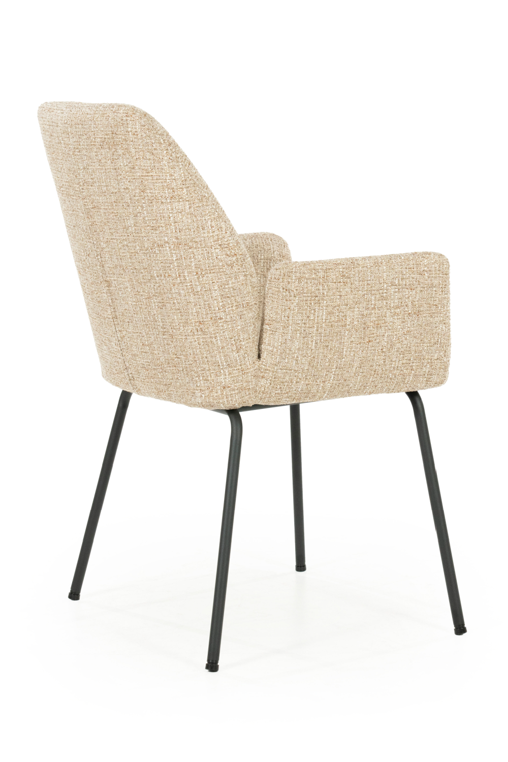 Fabric Upholstered Dining Armchair | Eleonora Indy | OROA.com