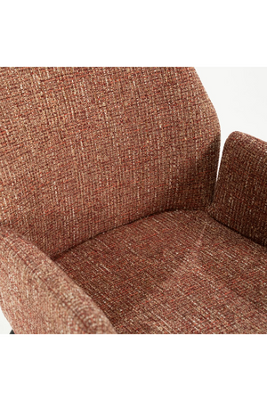 Fabric Upholstered Dining Armchair | Eleonora Indy | OROA.com