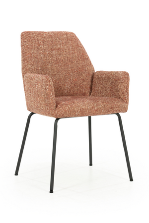 Fabric Upholstered Dining Armchair | Eleonora Indy | OROA.com