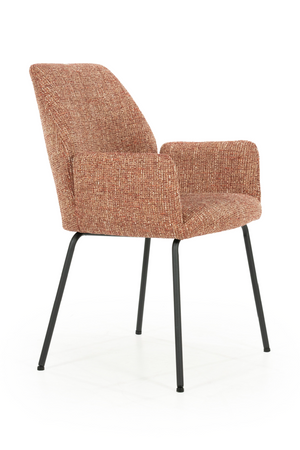 Fabric Upholstered Dining Armchair | Eleonora Indy | OROA.com