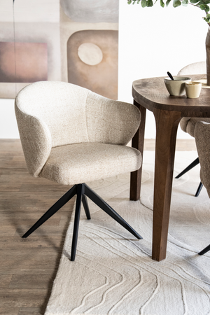 Fabric Swivel Chair | Eleonora Connor | OROA.com