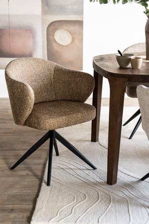 Fabric Swivel Chair | Eleonora Connor | OROA.com