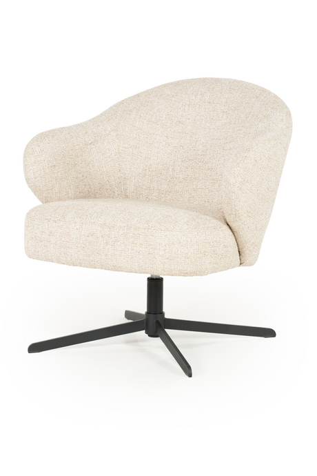 Fabric Swivel Armchair | Eleonora Connor | OROA.com