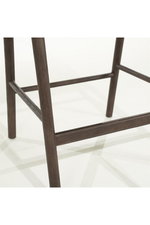 Lacquered Ash Wood Bar Chair | Eleonora Rayven | Oroa.com