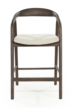 Lacquered Ash Wood Bar Chair | Eleonora Rayven | Oroa.com
