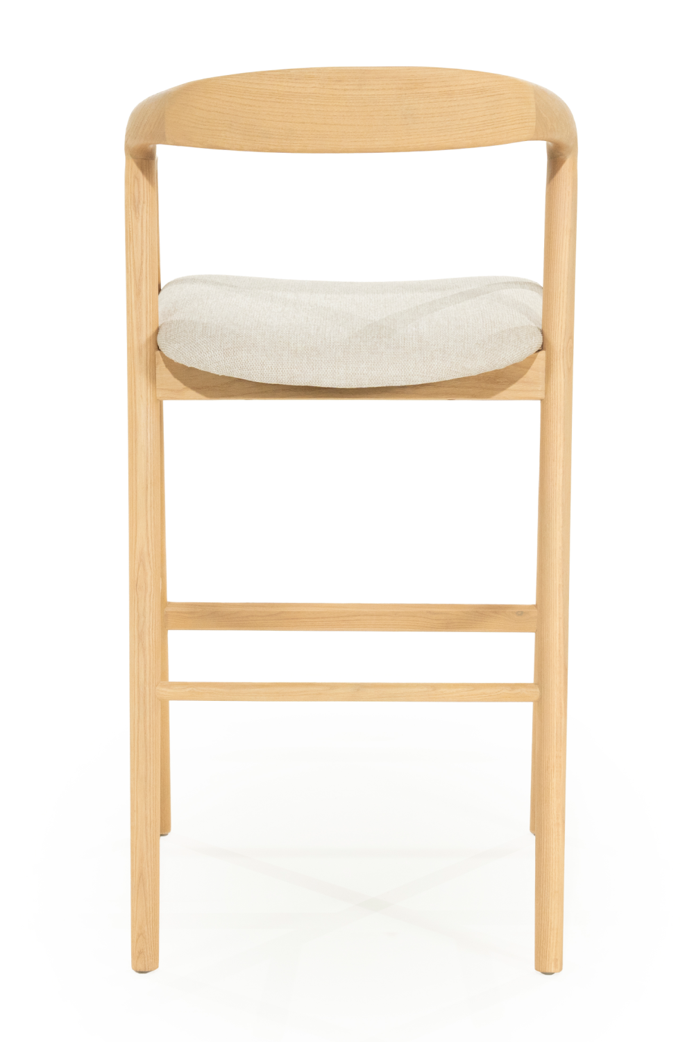 Lacquered Ash Wood Barstool | Eleonora Rayven | OROA.com