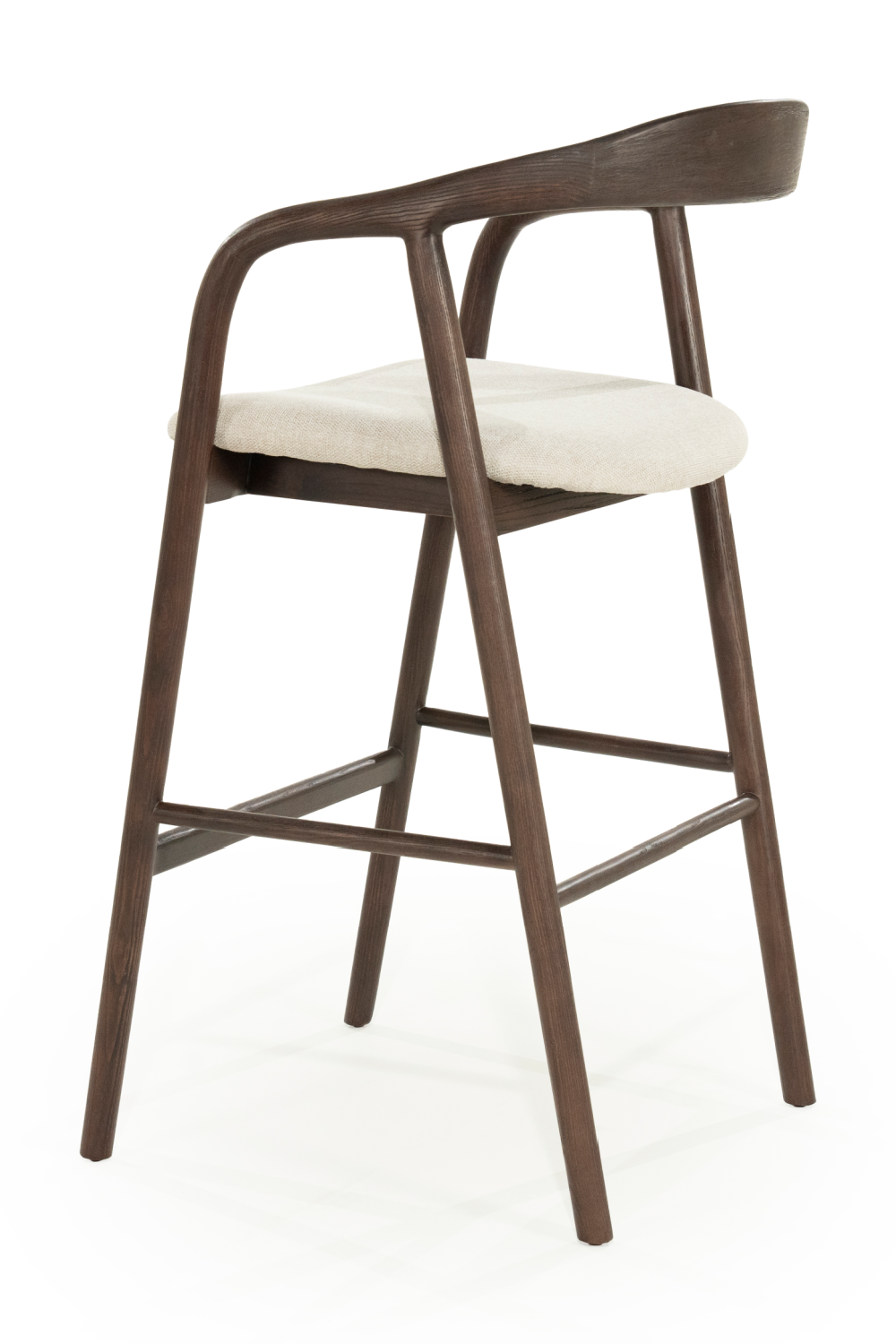 Lacquered Ash Wood Barstool | Eleonora Rayven | OROA.com