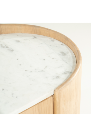 Marble Top Oak TV Cabinet | Eleonora Don | Oroa.com