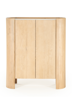 Oak Wood 2-Door Cabinet | Eleonora Don | Oroa.com