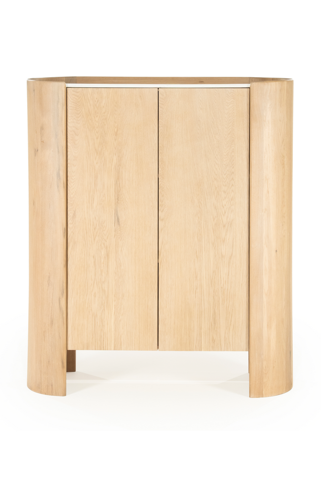Oak Wood 2-Door Cabinet | Eleonora Don | Oroa.com
