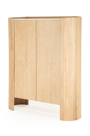 Oak Wood 2-Door Cabinet | Eleonora Don | Oroa.com