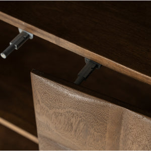   Square Pattern Wooden Cabinet | Oroa.com