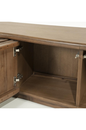 Lacquered Oak 4-Door TV Cabinet | Eleonora Josh | Oroa.com