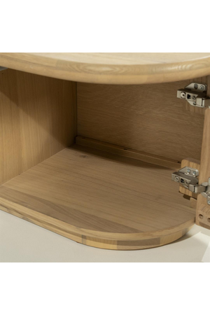 Lacquered Oak 5-Door TV Cabinet | Eleonora Josh | Oroa.com