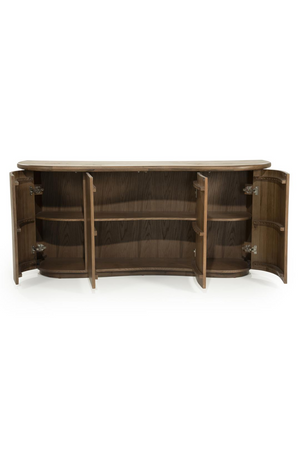 Lacquered Oak 4-Door Sideboard | Eleonora Josh | Oroa.com