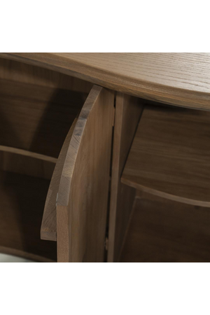 Lacquered Oak 4-Door Sideboard | Eleonora Josh | Oroa.com