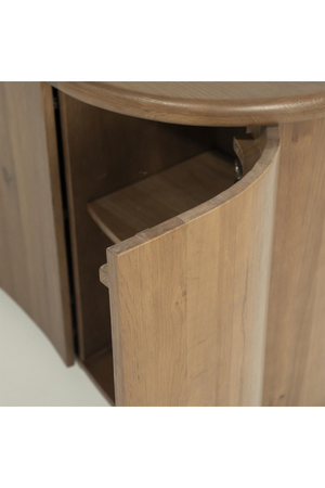 Lacquered Oak 4-Door Sideboard | Eleonora Josh | Oroa.com