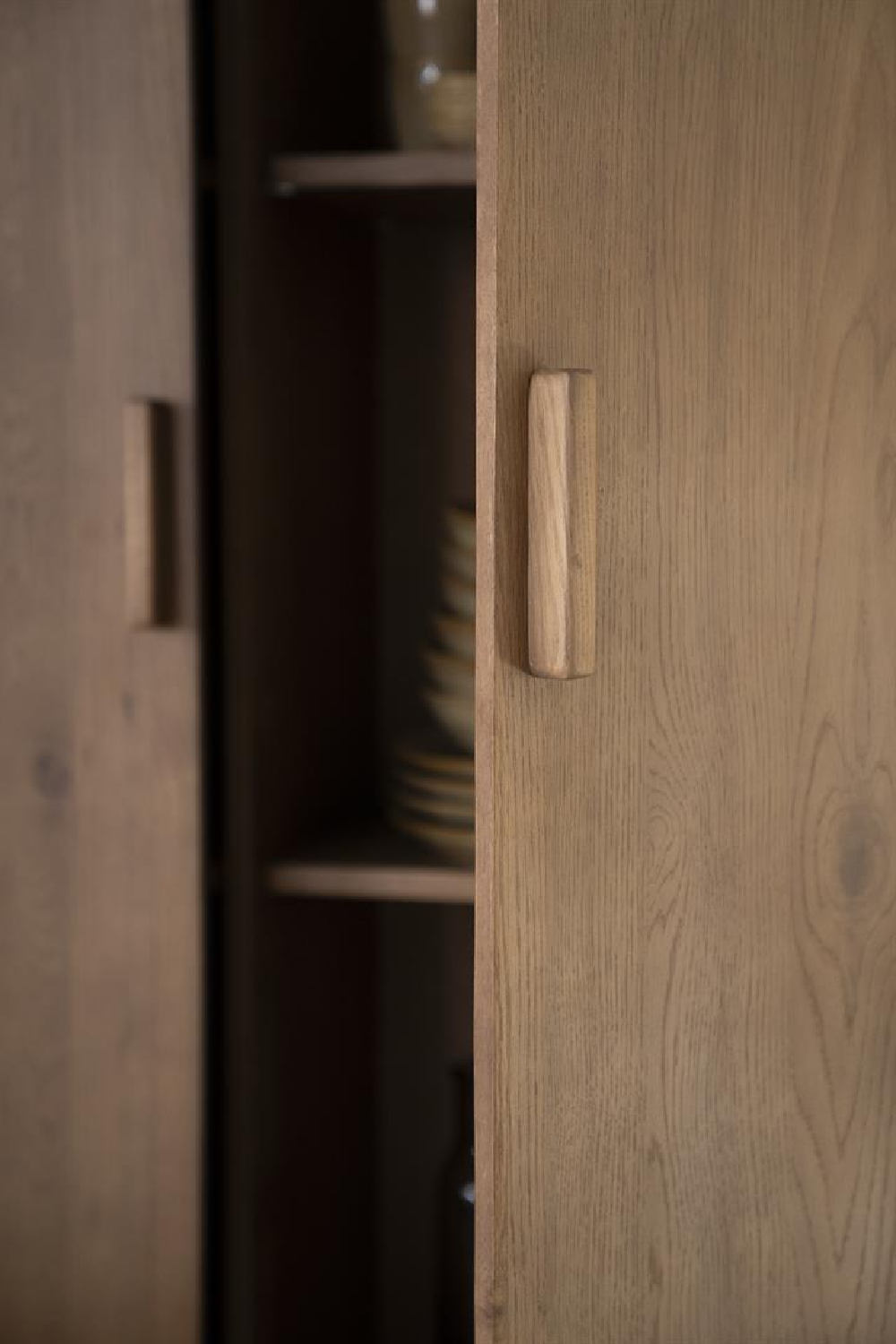 Lacquered Oak 2-Door Cabinet | Eleonora Josh | Oroa.com
