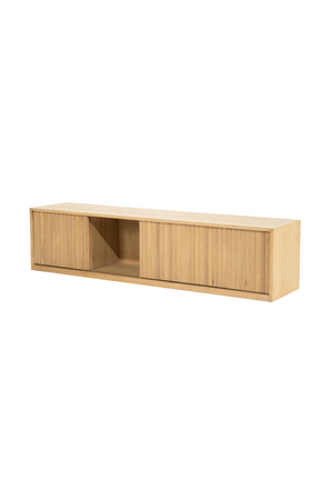 Fluted Oak TV Cabinet S | Eleonora Milo | OROA.com