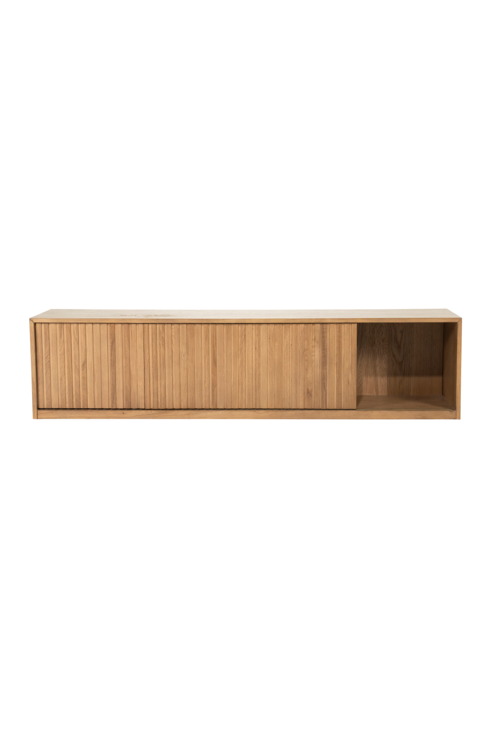 Fluted Oak TV Cabinet S | Eleonora Milo | OROA.com