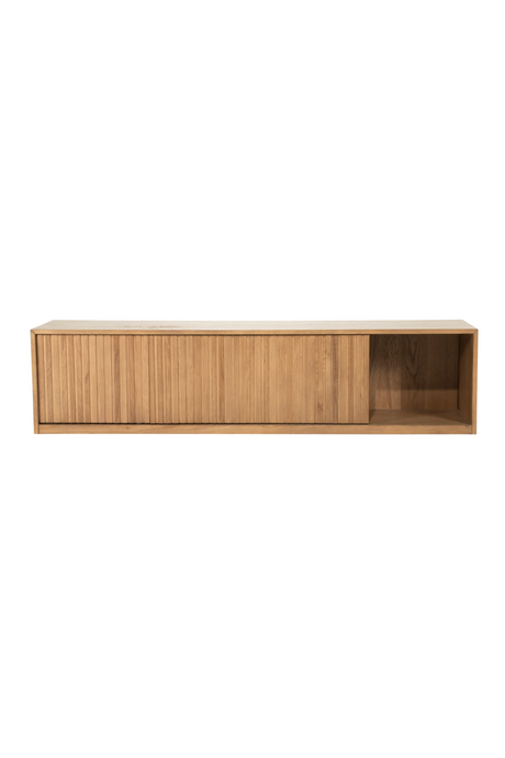   Fluted Oak TV Cabinet S | Oroa.com