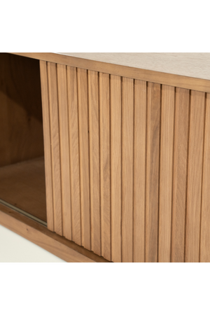 Fluted Oak TV Cabinet S | Eleonora Milo | OROA.com