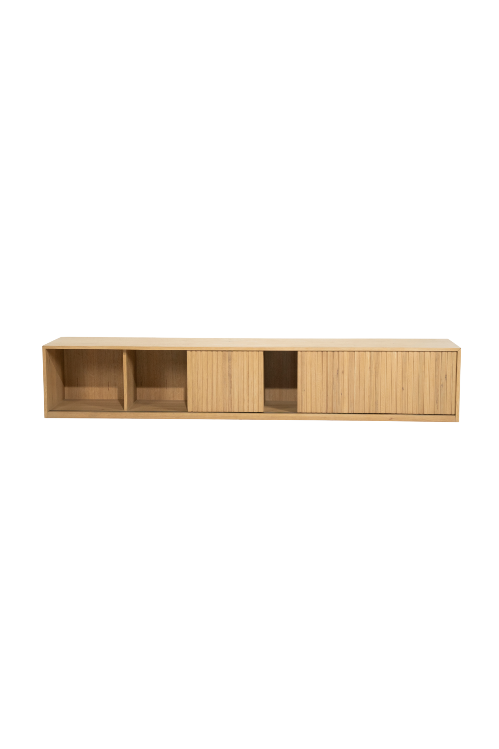 Fluted Oak TV Cabinet L | Eleonora Milo | OROA.com