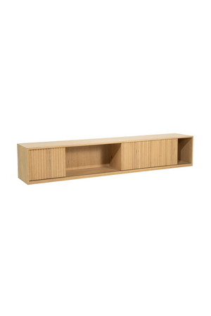 Fluted Oak TV Cabinet L | Eleonora Milo | OROA.com