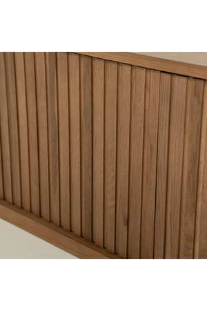 Fluted Oak TV Cabinet L | Eleonora Milo | OROA.com