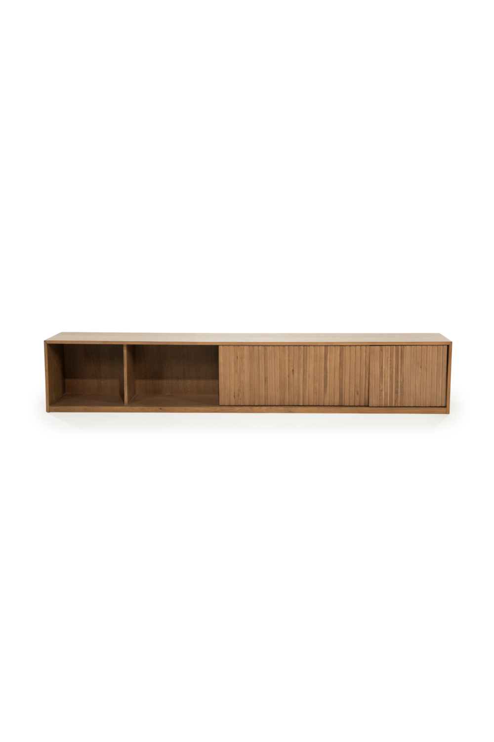Fluted Oak TV Cabinet L | Eleonora Milo | OROA.com