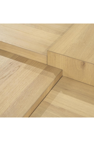 Multilayered Square Oak Coffee Table | Eleonora Quinten | Oroa.com