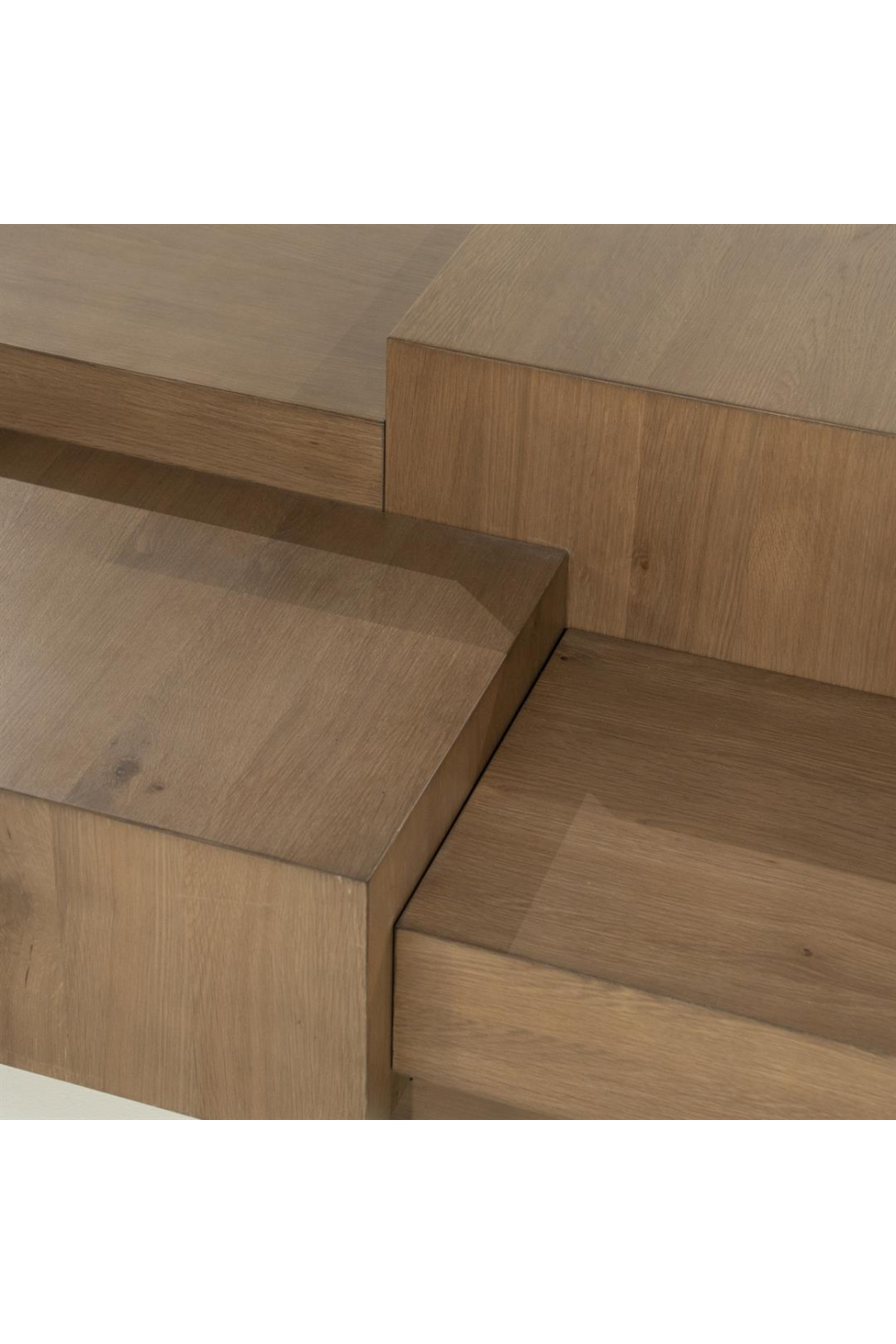 Multilayered Rectangular Oak Coffee Table | Eleonora Quinten | Oroa.com