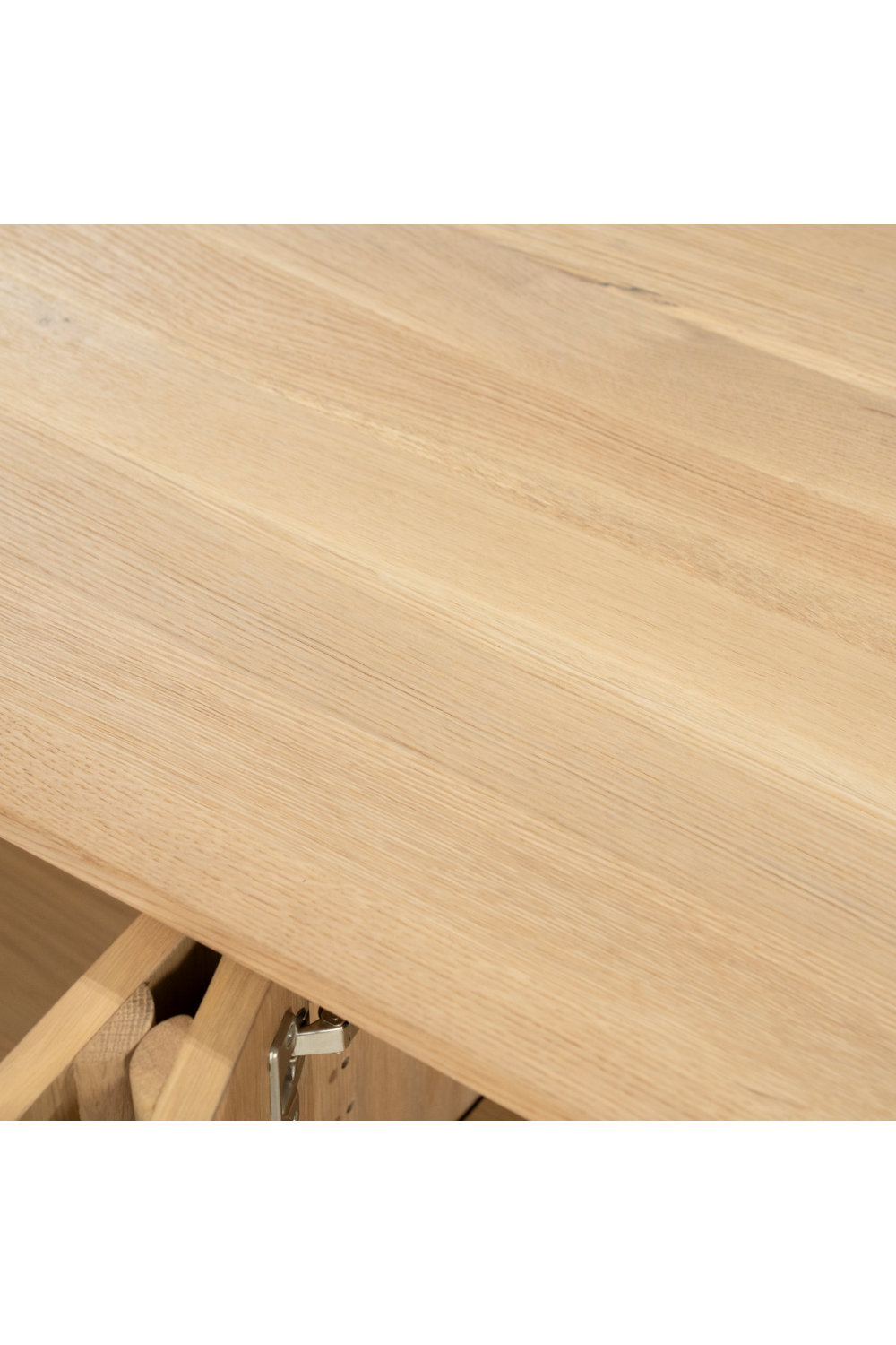 Oak Wood 4-Door TV Cabinet | Eleonora Jake | OROA.com