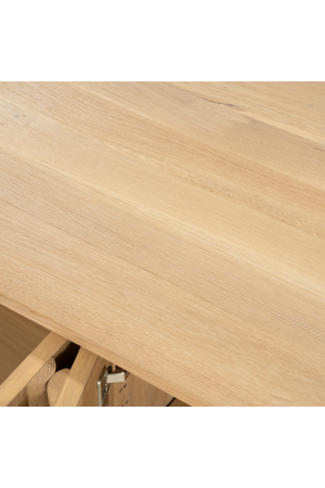 Oak Wood 4-Door TV Cabinet | Eleonora Jake | OROA.com