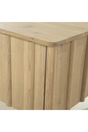 Oak Wood 6-Door TV Cabinet | Eleonora Jake | Oroa.com