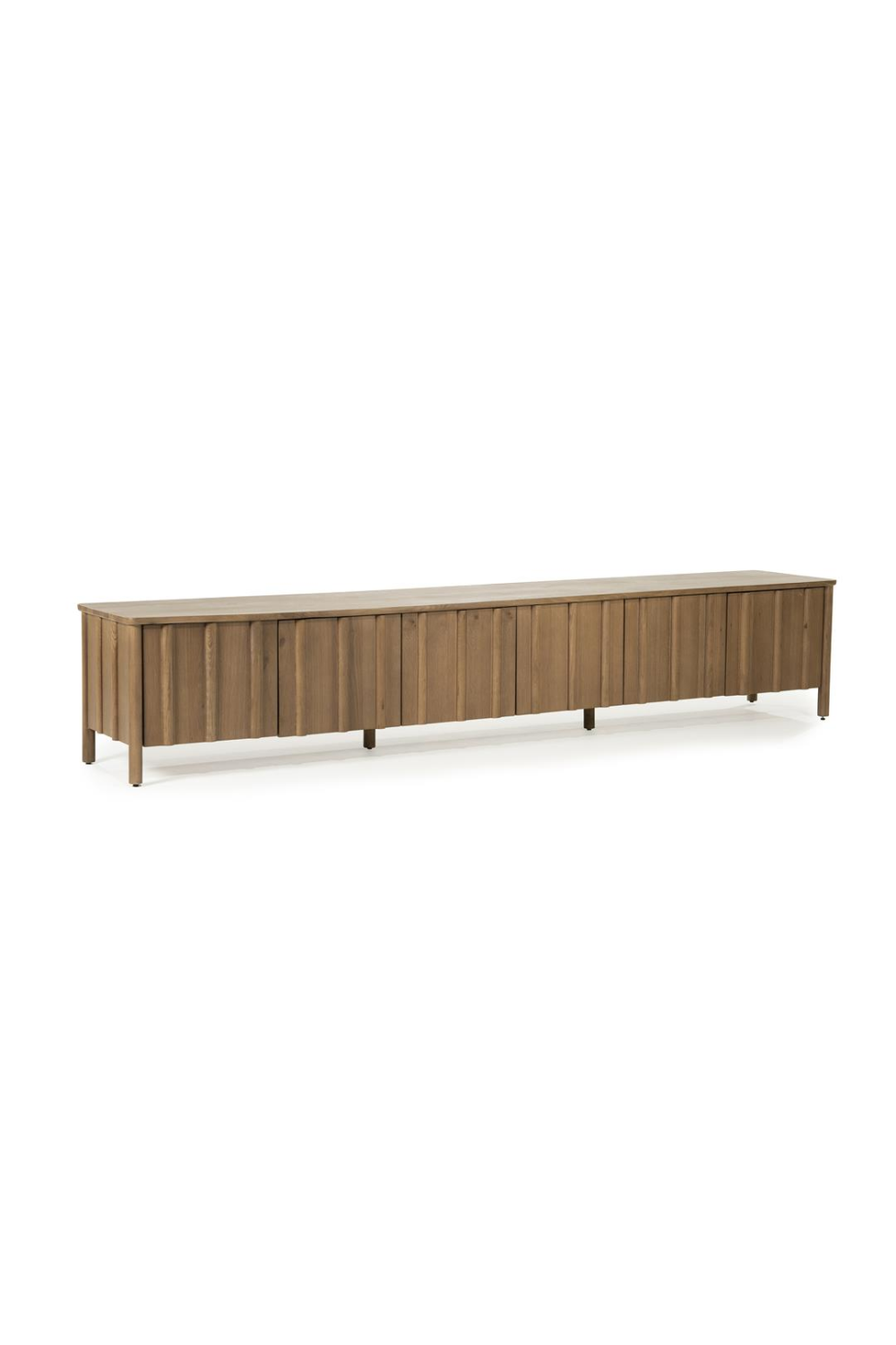 Oak Wood 6-Door TV Cabinet | Eleonora Jake | Oroa.com
