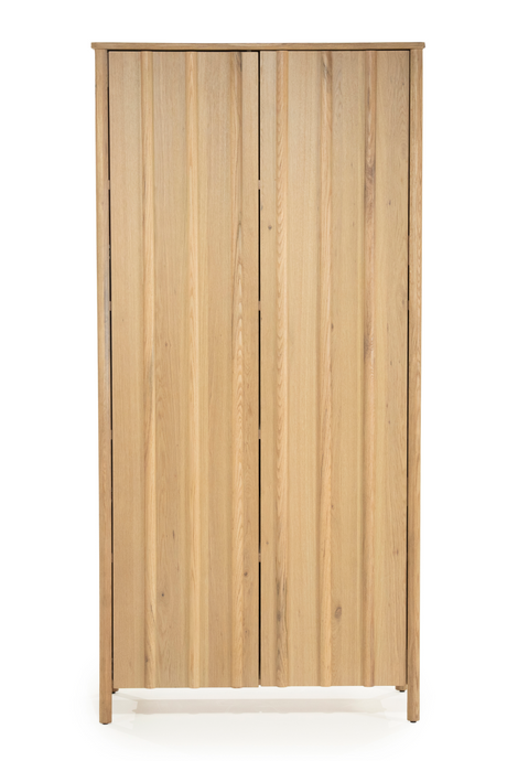 Oak Wood 2-Door Cabinet | Eleonora Jake | OROA.com