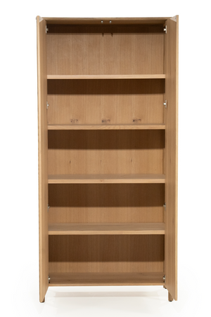 Oak Wood 2-Door Cabinet | Eleonora Jake | OROA.com