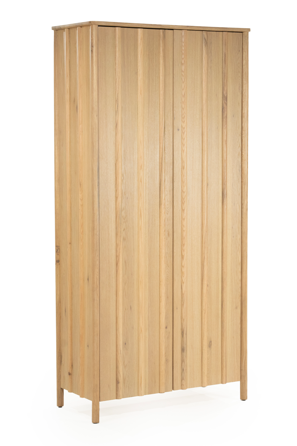 Oak Wood 2-Door Cabinet | Eleonora Jake | OROA.com