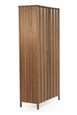 Oak Wood 2-Door Cabinet | Eleonora Jake | OROA.com