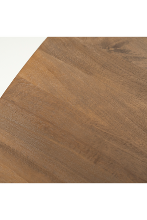 Brushed Mango Wood Dining Table | Eleonora Taylor | OROA.com